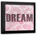 thumbnail image 1 of Allen, Kimberly 15x15 Black Modern Framed Museum Art Print Titled - Pink Dream, 1 of 5