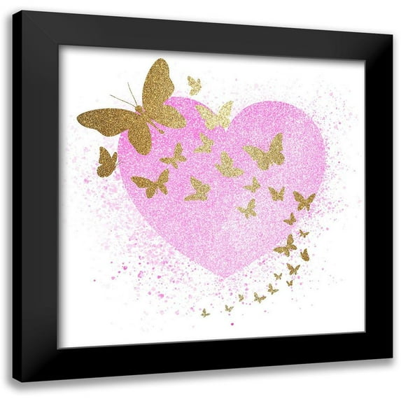 Allen, Kimberly 15x15 Black Modern Framed Museum Art Print Titled - She is Fierce 3