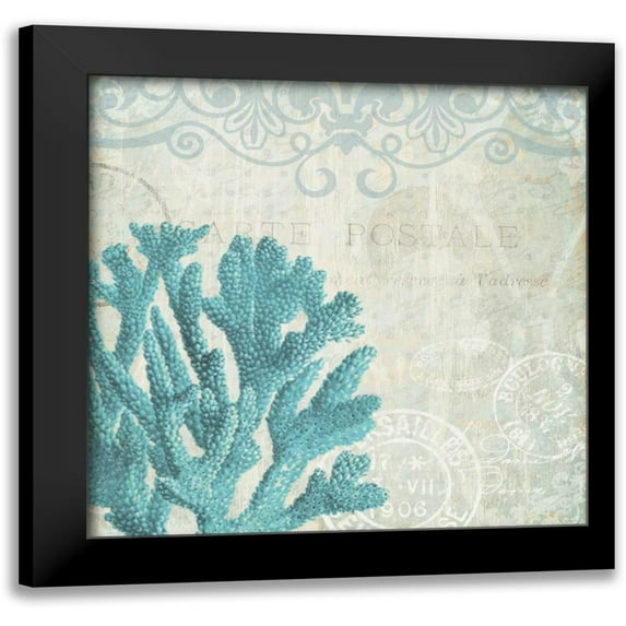 Allen, Kimberly 15x15 Black Modern Framed Museum Art Print Titled - Under the Sea 1