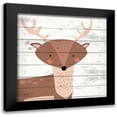 thumbnail image 1 of Allen, Kimberly 15x15 Black Modern Framed Museum Art Print Titled - Woodland Creatures 2, 1 of 5