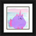 thumbnail image 1 of Allen, Kimberly 15x15 Black Ornate Wood Framed with Double Matting Museum Art Print Titled - Kittyhorn Ombre 5, 1 of 4
