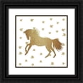 thumbnail image 1 of Allen, Kimberly 15x15 Black Ornate Wood Framed with Double Matting Museum Art Print Titled - Life is all Unicorns 3 v2, 1 of 4