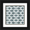 thumbnail image 1 of Allen, Kimberly 15x15 Black Ornate Wood Framed with Double Matting Museum Art Print Titled - Shibori 2, 1 of 4