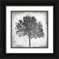 thumbnail image 1 of Allen, Kimberly 15x15 Black Ornate Wood Framed with Double Matting Museum Art Print Titled - Tree Silhouette Black and White 1, 1 of 4