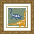 thumbnail image 1 of Allen, Kimberly 15x15 Gold Ornate Wood Framed with Double Matting Museum Art Print Titled - Dino Strong 3 v2, 1 of 4