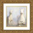 thumbnail image 1 of Allen, Kimberly 15x15 Gold Ornate Wood Framed with Double Matting Museum Art Print Titled - Family is Everything, 1 of 4