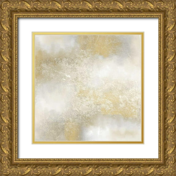 Allen, Kimberly 15x15 Gold Ornate Wood Framed with Double Matting Museum Art Print Titled - Golden Lights