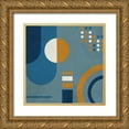 thumbnail image 1 of Allen, Kimberly 15x15 Gold Ornate Wood Framed with Double Matting Museum Art Print Titled - In Blue 2, 1 of 4