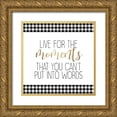 thumbnail image 1 of Allen, Kimberly 15x15 Gold Ornate Wood Framed with Double Matting Museum Art Print Titled - Little Moments 3, 1 of 4