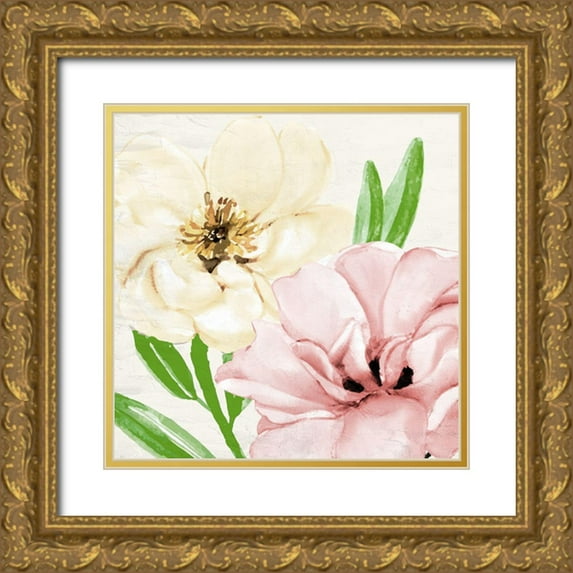 Allen, Kimberly 15x15 Gold Ornate Wood Framed with Double Matting Museum Art Print Titled - My Spring 2