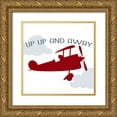 thumbnail image 1 of Allen, Kimberly 15x15 Gold Ornate Wood Framed with Double Matting Museum Art Print Titled - Up 1, 1 of 4