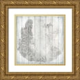 thumbnail image 1 of Allen, Kimberly 15x15 Gold Ornate Wood Framed with Double Matting Museum Art Print Titled - Watercolor 3, 1 of 4