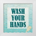 thumbnail image 1 of Allen, Kimberly 15x15 White Modern Wood Framed Museum Art Print Titled - Bath Rules 3, 1 of 4