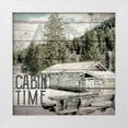 thumbnail image 1 of Allen, Kimberly 15x15 White Modern Wood Framed Museum Art Print Titled - Cabin Time, 1 of 4