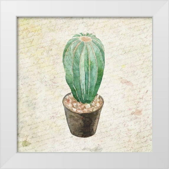 Allen, Kimberly 15x15 White Modern Wood Framed Museum Art Print Titled - Desert Life 3