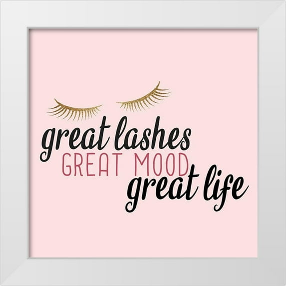 Allen, Kimberly 15x15 White Modern Wood Framed Museum Art Print Titled - Lash 2