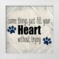 thumbnail image 1 of Allen, Kimberly 15x15 White Modern Wood Framed Museum Art Print Titled - Paws B, 1 of 4