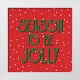 thumbnail image 1 of Allen, Kimberly 15x15 White Modern Wood Framed Museum Art Print Titled - Season To Be Jolly, 1 of 4