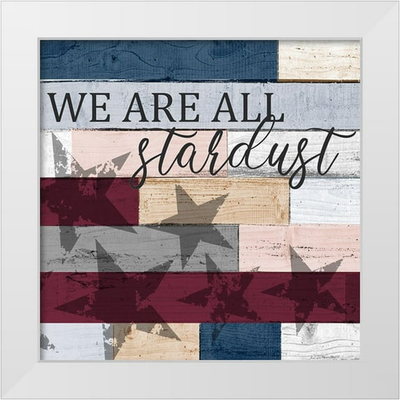 Allen, Kimberly 15x15 White Modern Wood Framed Museum Art Print Titled - Stardust