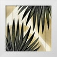 thumbnail image 1 of Allen, Kimberly 15x15 White Modern Wood Framed Museum Art Print Titled - Tropical Leaves Golden 2, 1 of 4