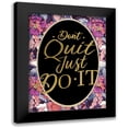 thumbnail image 1 of Allen, Kimberly 15x18 Black Modern Framed Museum Art Print Titled - Dont Quit, 1 of 5
