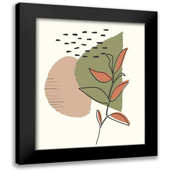 Allen, Kimberly 15x18 Black Modern Framed Museum Art Print Titled - Elements 3
