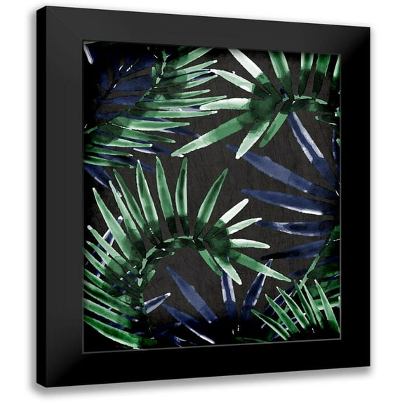 Allen, Kimberly 15x18 Black Modern Framed Museum Art Print Titled - Jungle 2