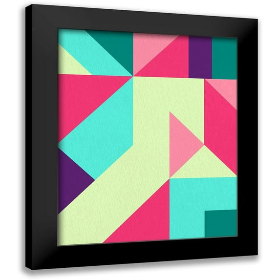 Allen, Kimberly 15x18 Black Modern Framed Museum Art Print Titled - Shaped 2