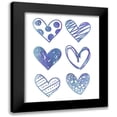 thumbnail image 1 of Allen, Kimberly 15x18 Black Modern Framed Museum Art Print Titled - Watercolor Love 3, 1 of 5