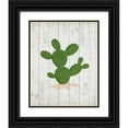 thumbnail image 1 of Allen, Kimberly 15x18 Black Ornate Wood Framed with Double Matting Museum Art Print Titled - Cactus 1, 1 of 4