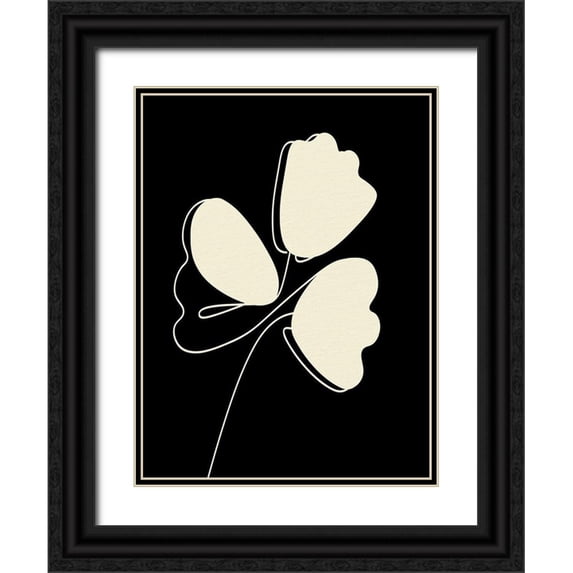 Allen, Kimberly 15x18 Black Ornate Wood Framed with Double Matting Museum Art Print Titled - Natural 1