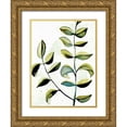 thumbnail image 1 of Allen, Kimberly 15x18 Gold Ornate Wood Framed with Double Matting Museum Art Print Titled - Greenery 1, 1 of 4
