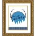 thumbnail image 1 of Allen, Kimberly 15x18 Gold Ornate Wood Framed with Double Matting Museum Art Print Titled - Outside 2, 1 of 4