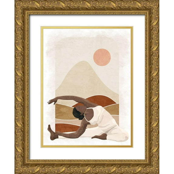 Allen, Kimberly 15x18 Gold Ornate Wood Framed with Double Matting Museum Art Print Titled - Pose 1
