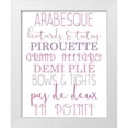 thumbnail image 1 of Allen, Kimberly 15x18 White Modern Wood Framed Museum Art Print Titled - Arabesque 2, 1 of 4