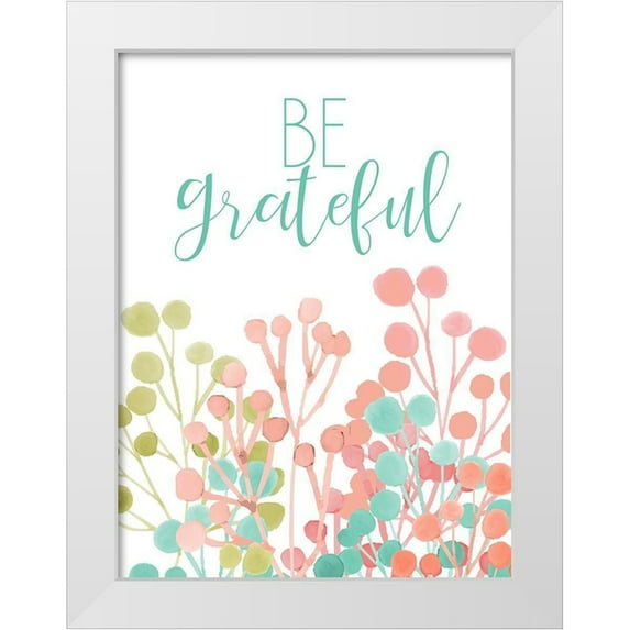 Allen, Kimberly 15x18 White Modern Wood Framed Museum Art Print Titled - Be 2