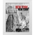 thumbnail image 1 of Allen, Kimberly 15x18 White Modern Wood Framed Museum Art Print Titled - NY Park Ave, 1 of 4