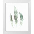 thumbnail image 1 of Allen, Kimberly 15x18 White Modern Wood Framed Museum Art Print Titled - Watercolor Greens 3, 1 of 4