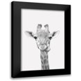 thumbnail image 1 of Allen, Kimberly 17x24 Black Modern Framed Museum Art Print Titled - Quirky Giraffes 2, 1 of 5