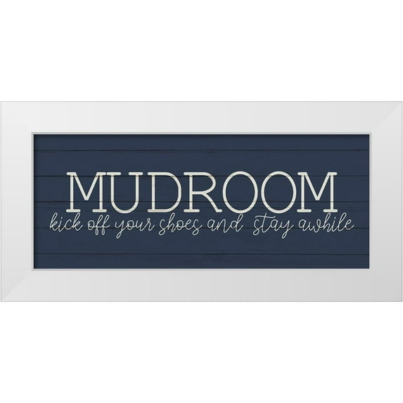 Allen, Kimberly 18x10 White Modern Wood Framed Museum Art Print Titled - Mudroom
