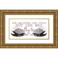 thumbnail image 1 of Allen, Kimberly 18x11 Gold Ornate Wood Framed with Double Matting Museum Art Print Titled - She Was Tired, 1 of 4