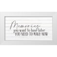 thumbnail image 1 of Allen, Kimberly 18x11 White Modern Wood Framed Museum Art Print Titled - Memories v1, 1 of 4