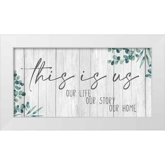 Allen, Kimberly 18x11 White Modern Wood Framed Museum Art Print Titled - Our Panel v2