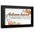 thumbnail image 1 of Allen, Kimberly 18x13 Black Modern Framed Museum Art Print Titled - Autumn Leaves, 1 of 5