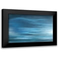 thumbnail image 1 of Allen, Kimberly 18x13 Black Modern Framed Museum Art Print Titled - Layers of Teal, 1 of 5