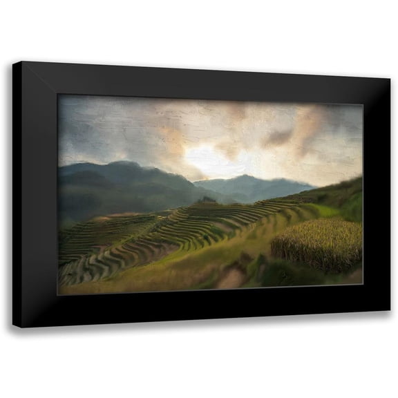 Allen, Kimberly 18x13 Black Modern Framed Museum Art Print Titled - Rich Fields