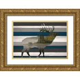 thumbnail image 1 of Allen, Kimberly 18x13 Gold Ornate Wood Framed with Double Matting Museum Art Print Titled - Elk Mountain Range, 1 of 4