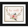 thumbnail image 1 of Allen, Kimberly 18x15 Black Ornate Wood Framed with Double Matting Museum Art Print Titled - Be Wild, 1 of 4