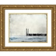 thumbnail image 1 of Allen, Kimberly 18x15 Gold Ornate Wood Framed with Double Matting Museum Art Print Titled - Out To Sea, 1 of 4