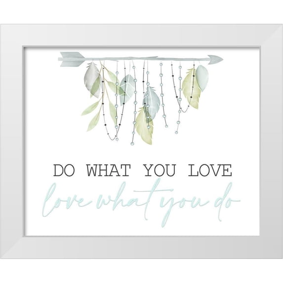 Allen, Kimberly 18x15 White Modern Wood Framed Museum Art Print Titled - Minty 2